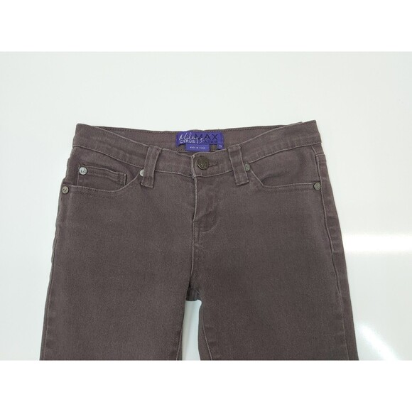 Miley Cyrus Max Azria collab jeans Greyish Purple Skinny Denim  size 5 - Picture 3 of 8